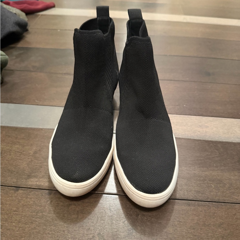 MIA Black and White Women’s Ankle Boots